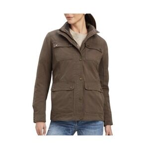 Ariat Women's Calumet Field Jacket Waxed Canvas Barn Chore Coat XS Equestrian